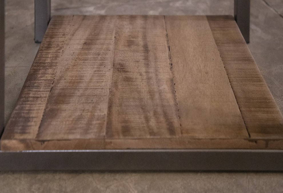 Crafters and Weavers Amelia 4 Drawer Coffee Table   Industrial   Coffee Tables   by Crafters and Weavers  Houzz