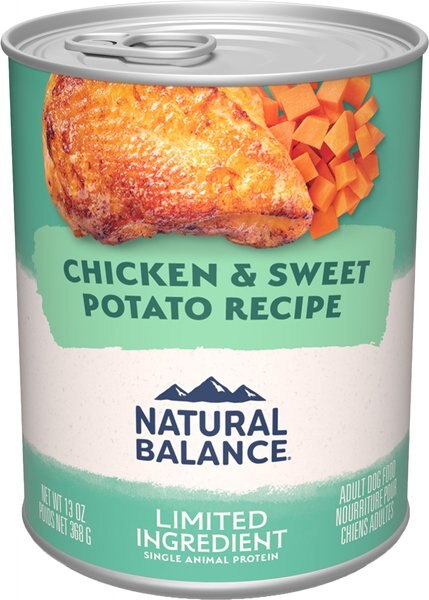 Natural Balance L.I.D. Limited Ingredient Diets Chicken and Sweet Potato Formula Grain-Free Canned Dog Food