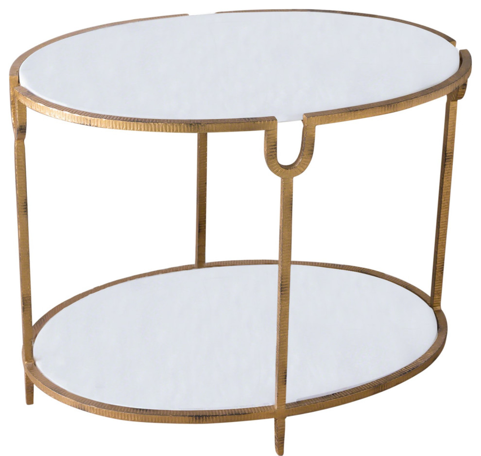 Stone Side Table   Transitional   Side Tables And End Tables   by HedgeApple  Houzz