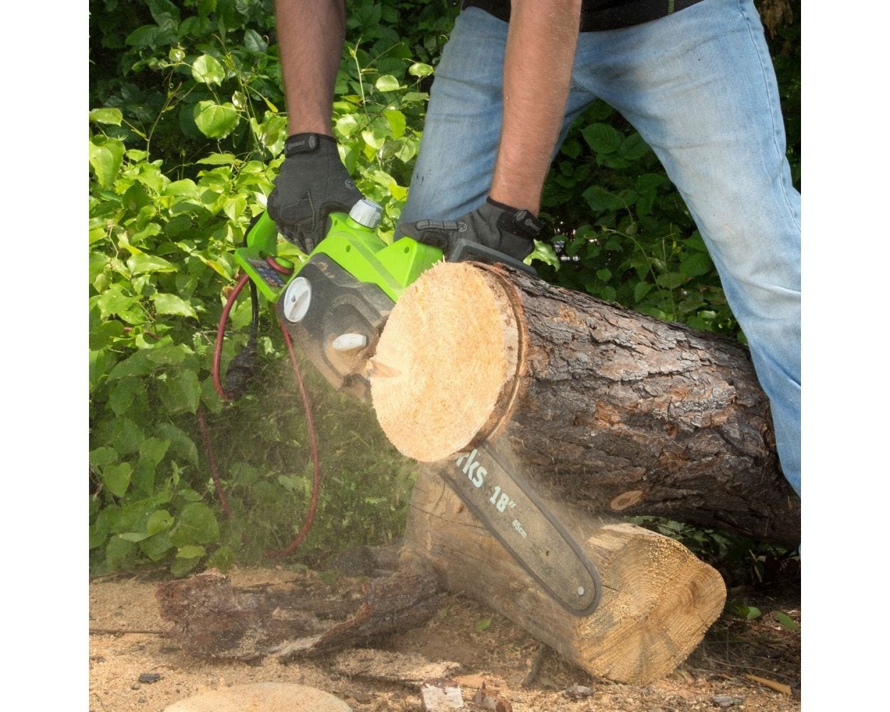 14.5 Amp 18-Inch. Corded Chainsaw | Greenworks Tools