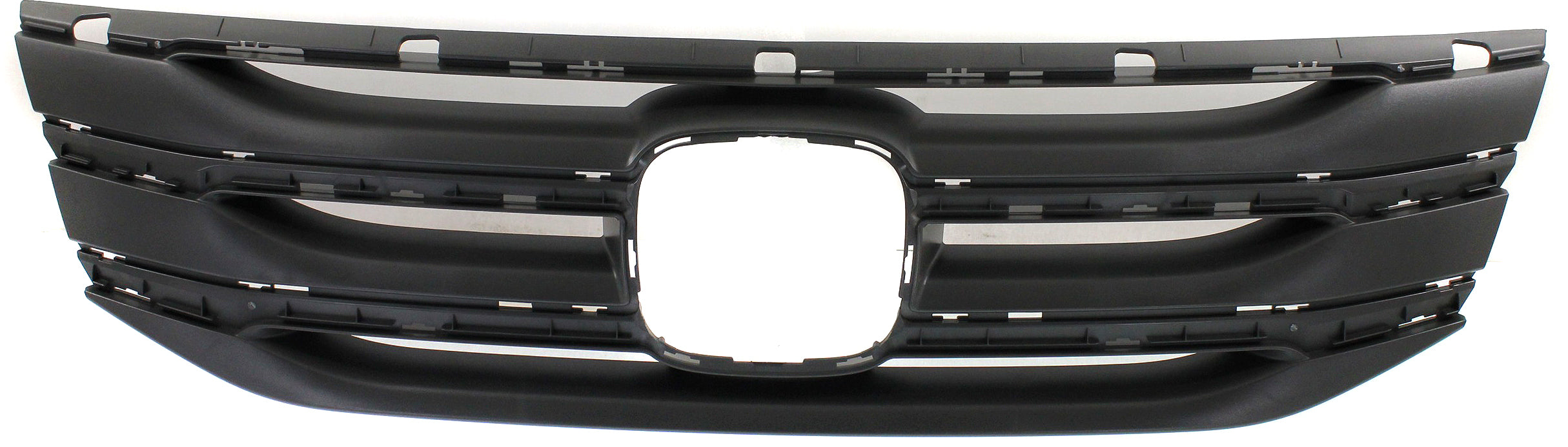 Grille Assembly Compatible With 2011-2013 Honda Odyssey Shell Textured Gray