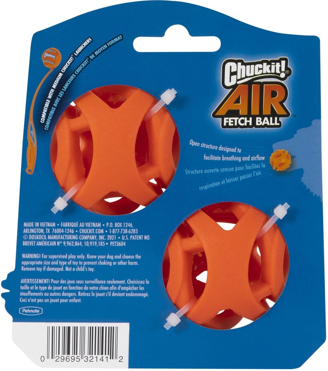 Chuckit! Air Fetch Ball 2-Pack Dog Toy