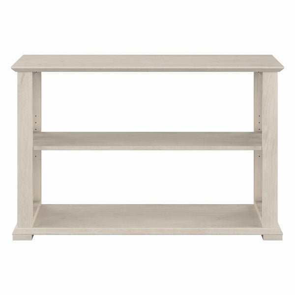 Homestead Console Table with Shelves by Bush Furniture