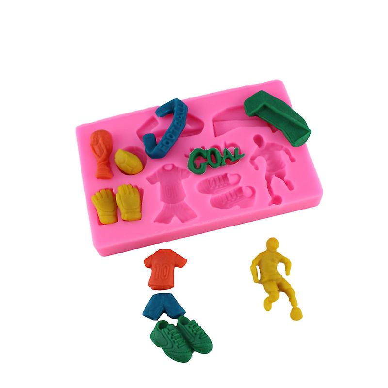 Football Shape Cake Decorating Mould - 1pc