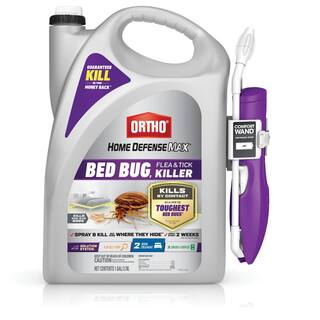 Ortho Home Defense Max 1 Gal. Bed Bug Flea and Tick Killer with Comfort Wand 021271005