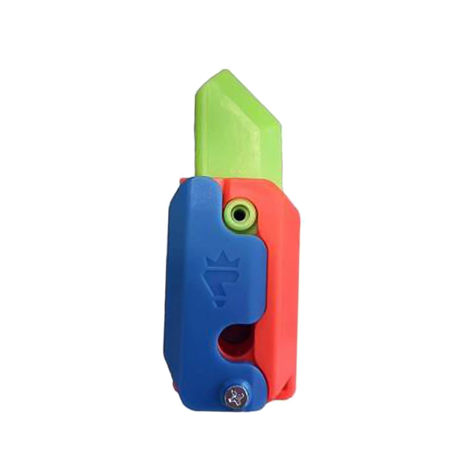 3d Printing Fidget Knife Luminous Small Radish Knife Mini Model For Kids