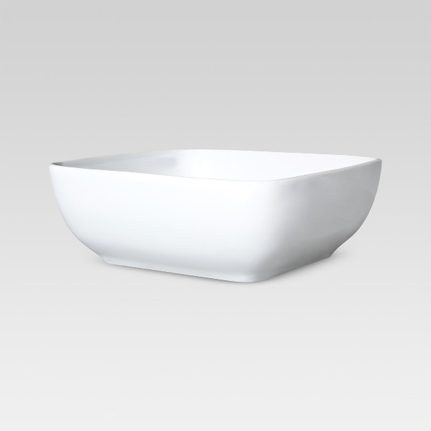 Square Serving Bowl 50oz Porcelain