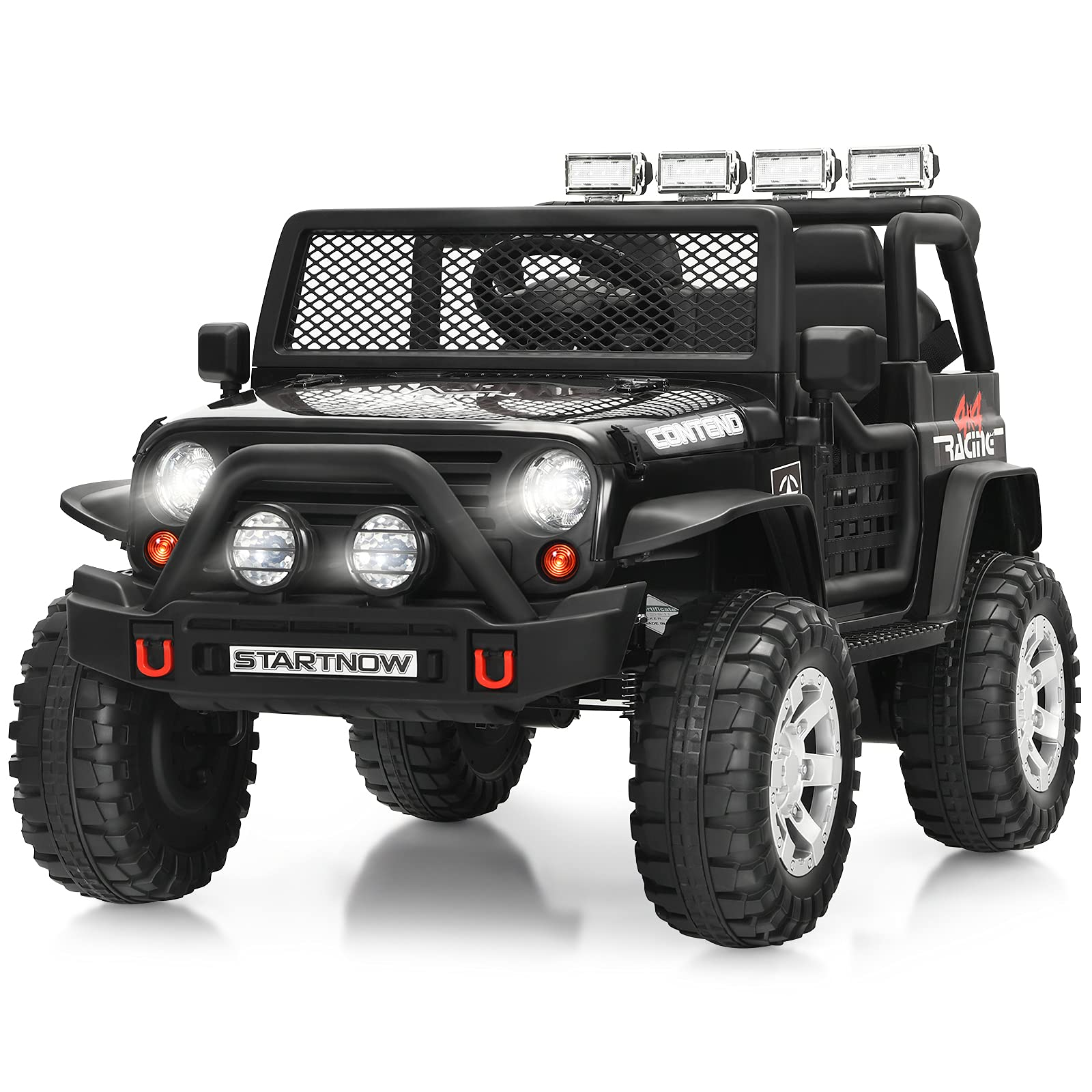 Costzon Kids Ride on Truck, 12V Battery Powered Electric Vehicle w/ 2.4G Remote Control