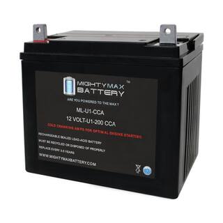 MIGHTY MAX BATTERY ML-U1 200CCA Battery for Toro Time Cutter SS4225 Zero-Turn Lawn Mower MAX3851652