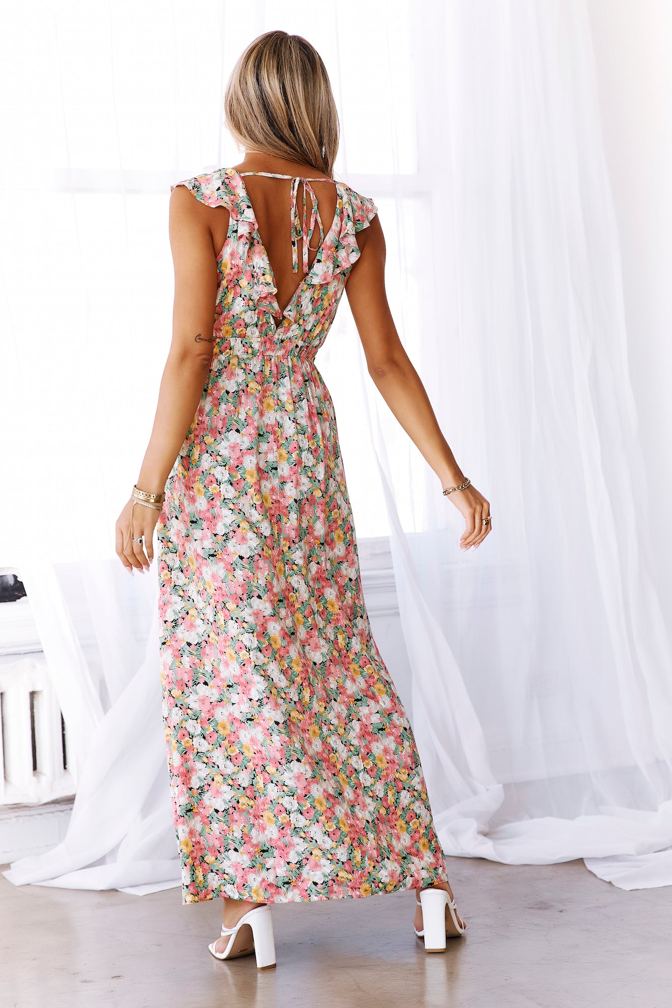 HELLO MOLLY Fling In The Spring Maxi Dress