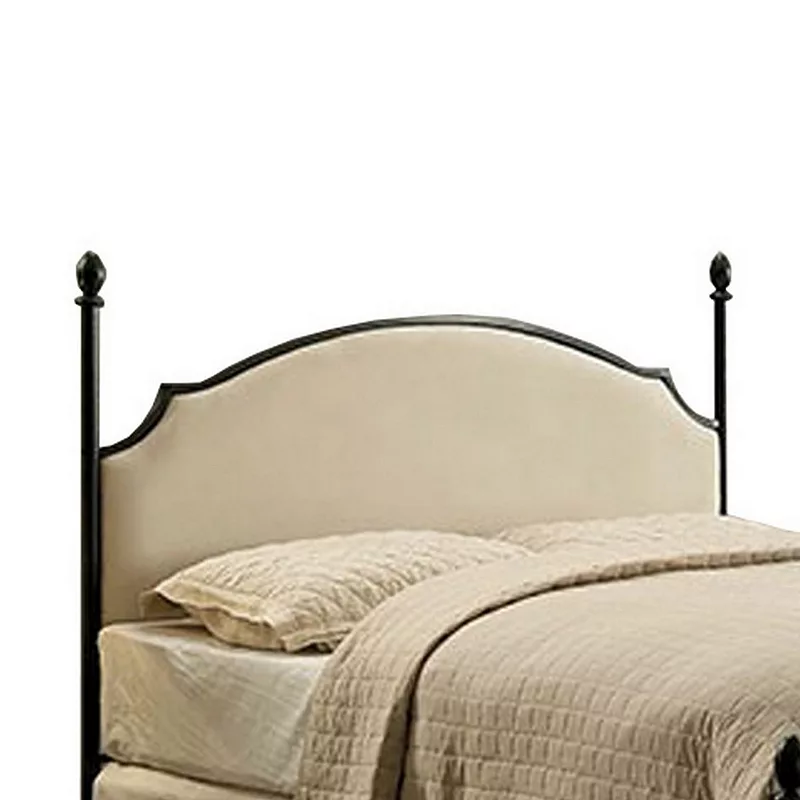 Transitional Queen Size Bed ， Black