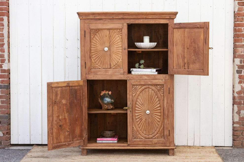 Mid 19th Century Anglo Indian Cabinet   Transitional   Accent Chests And Cabinets   by De cor  Houzz