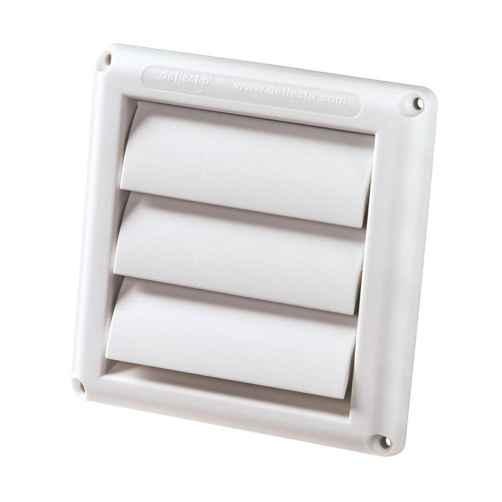 Everbilt 4 in. Louvered Exhaust Hood HS4W18HD