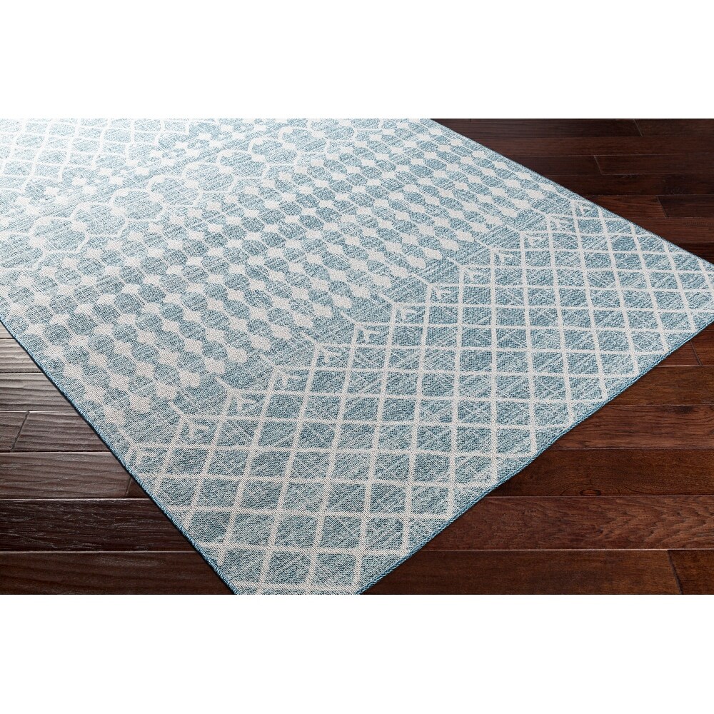 Grady Indoor / Outdoor Boho Geometric Area Rug