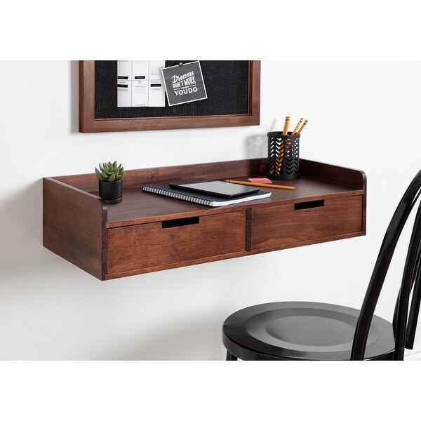 Kate and Laurel Kitt Floating Shelf Console Table