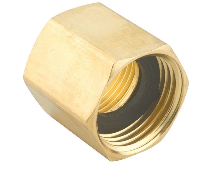 Gilmour Double Female Brass Connector Thread Size 3/4