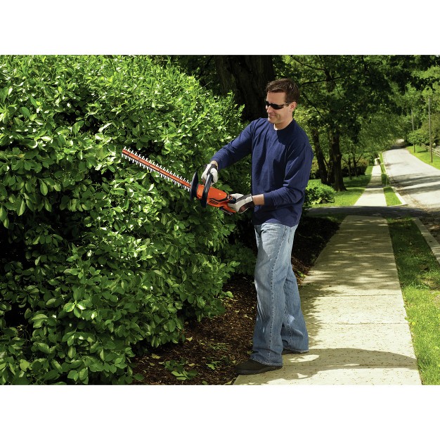 Black amp Decker Lht2220b 20v Max Lithium ion Dual Action 22 In Cordless Electric Hedge Trimmer tool Only