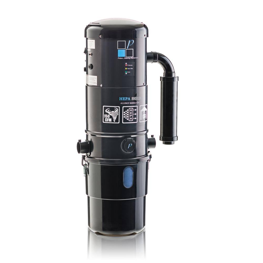 Prolux Black 2 Stage Central Vacuum Unit Blackcen