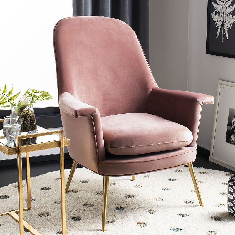 Safavieh Aimee Velvet Arm Chair