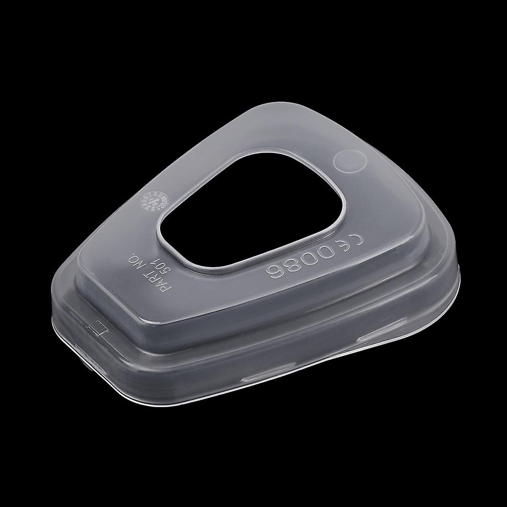 10pcs Anti-dust Retainer Case Safety Respirator Part 501 Filter Adapter Plastic Cover For 3*m 501 6800 6001 5n11 5p71 7502 6200