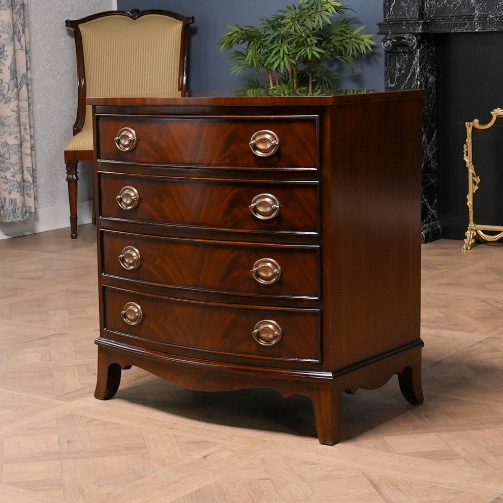 Small Mahogany Chest With Drawers   Traditional   Accent Chests And Cabinets   by Niagara Furniture  Houzz