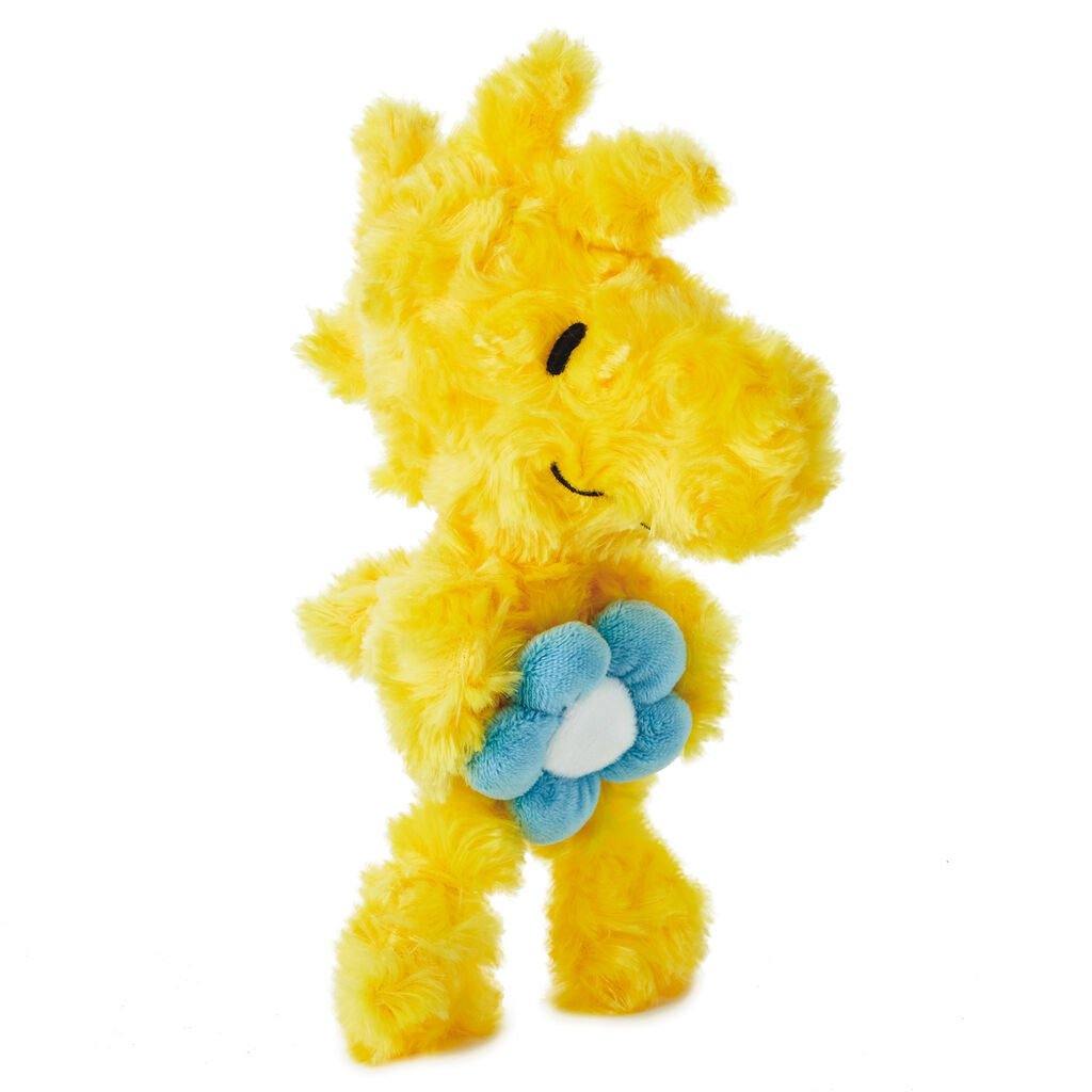 Hallmark  Peanuts® Woodstock With Flower Stuffed Animal, 6.5