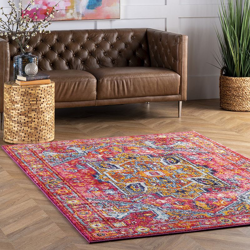 nuLoom Reyna Medallion Area Rug