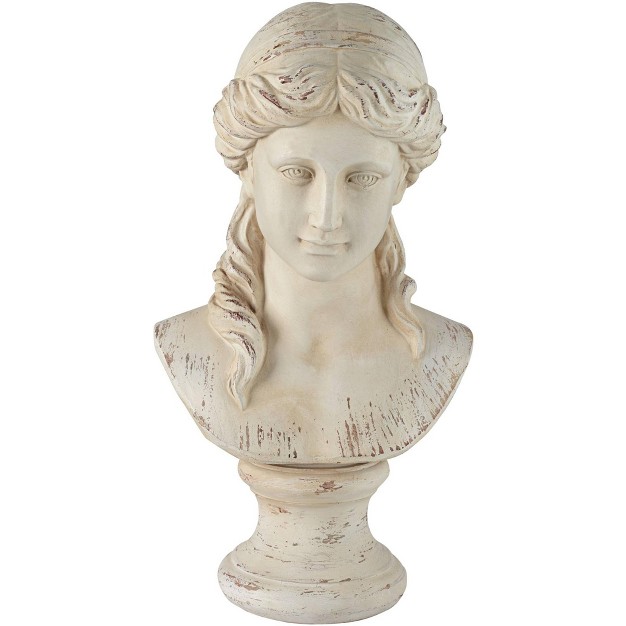 High Antique White Bust Sculpture