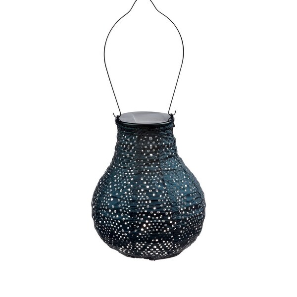 PreLit BatteryOperated Bulb Ikat Lantern