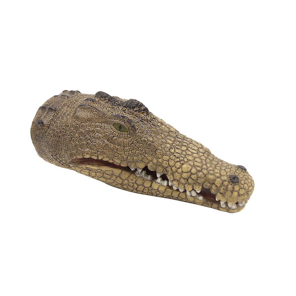 Crocodile Head Hand Puppet Toy Funny Crocodile Role Play Toy Kids Children Gift