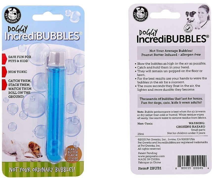 Pet Qwerks Incredibubbles for Dogs