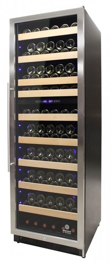 Element by Vinotemp EL168WCST Connoisseur Series 24 Inch Stainless Steel Wine Cooler