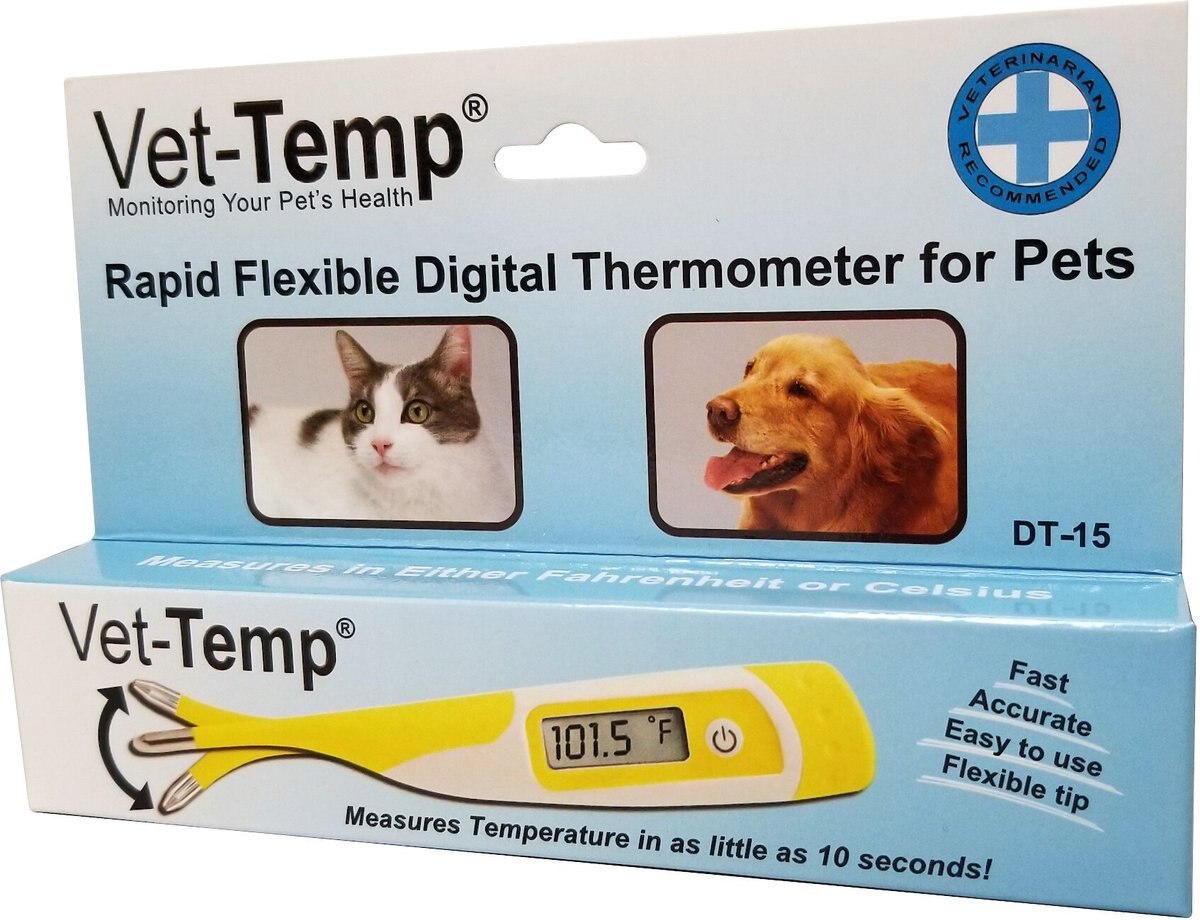 Vet-Temp Rapid Flexible Digital Pet Thermometer