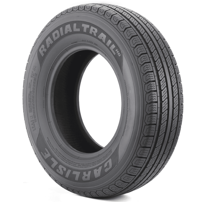 Carlisle Radial Trail HD Trailer Tire - ST205/75R14 LRD 8PLY Rated