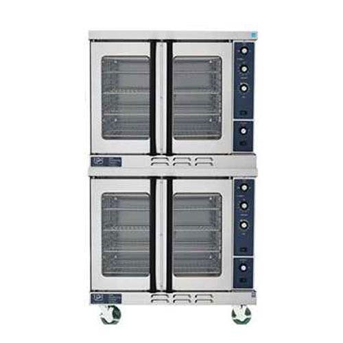 Duke E102G Gas Convection Oven - Economy Series Double Stack， LP Gas