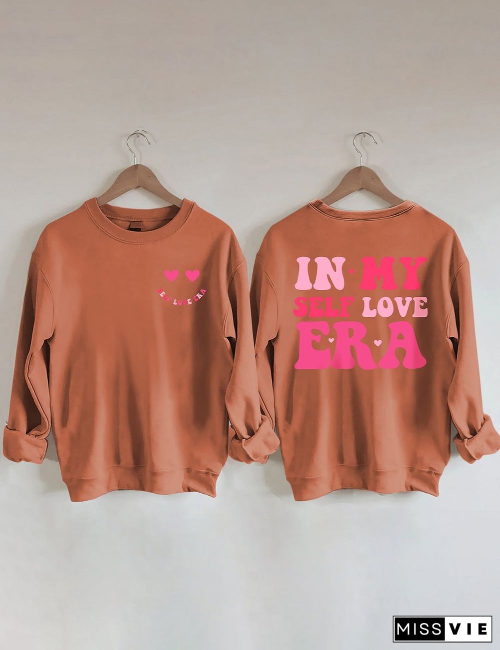 In My Self Love ERA 2-sided Printed Sweatshirt