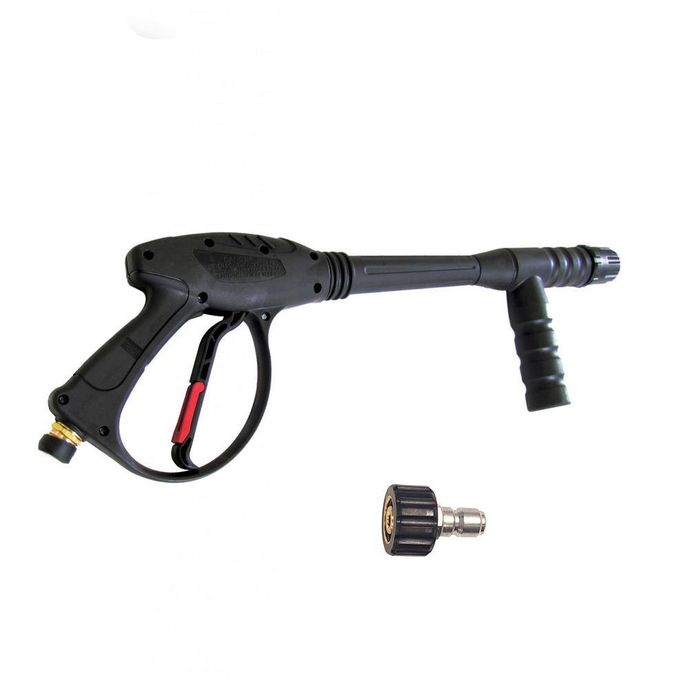 DW Spray Gun with Side Assist Handle M22 Connections for Cold Water 4500 PSI Pressure Washer QC Adapter Included DXPA45SG