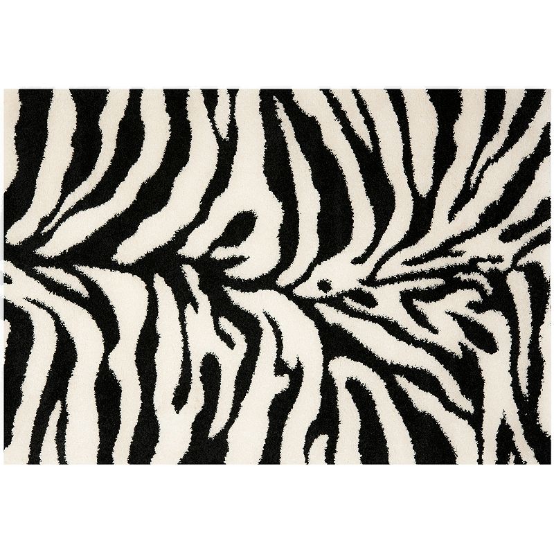 Safavieh Zebra Shag Rug