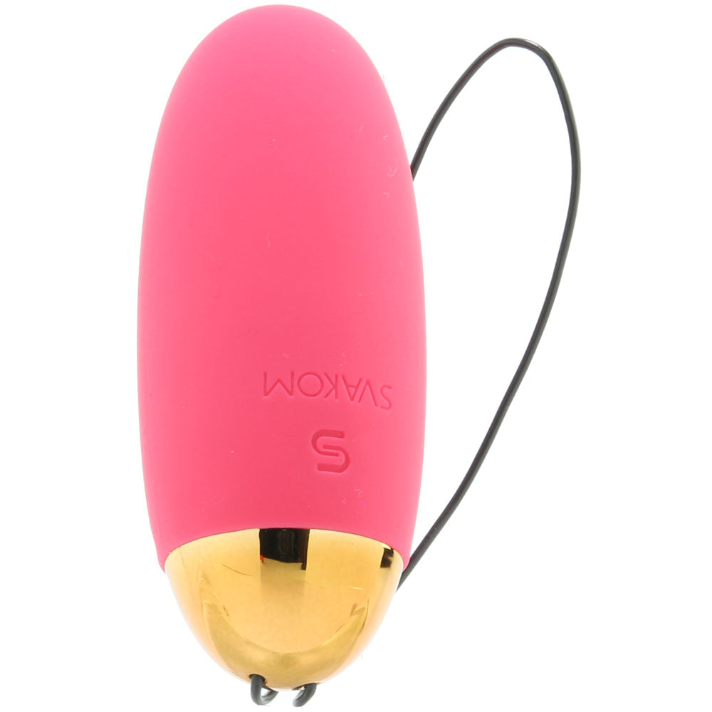 Elva Remote Control Vibrating Bullet in Plum Red