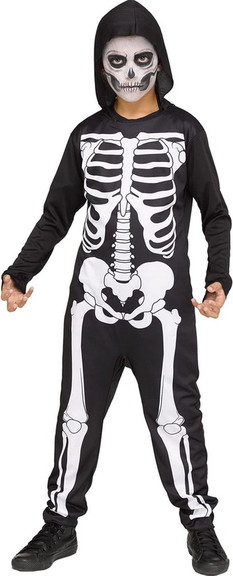 Funworld Skele Jumpsuit Child Costume