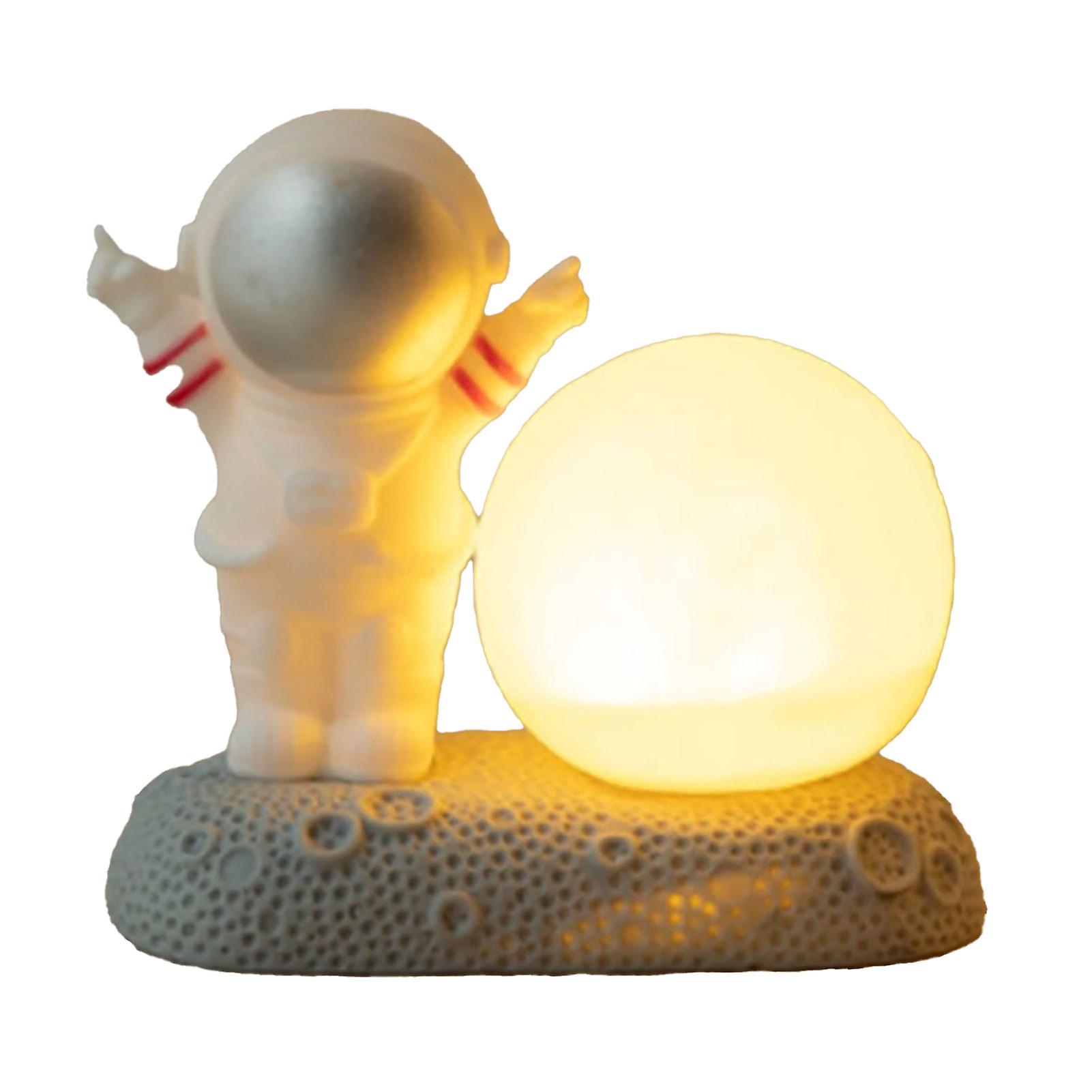 Moon Night Bedside Lamp，Spaceman Moon Night Light Night Bedside Lamp Spaceman Moon Night Lamp Ultra Responsive