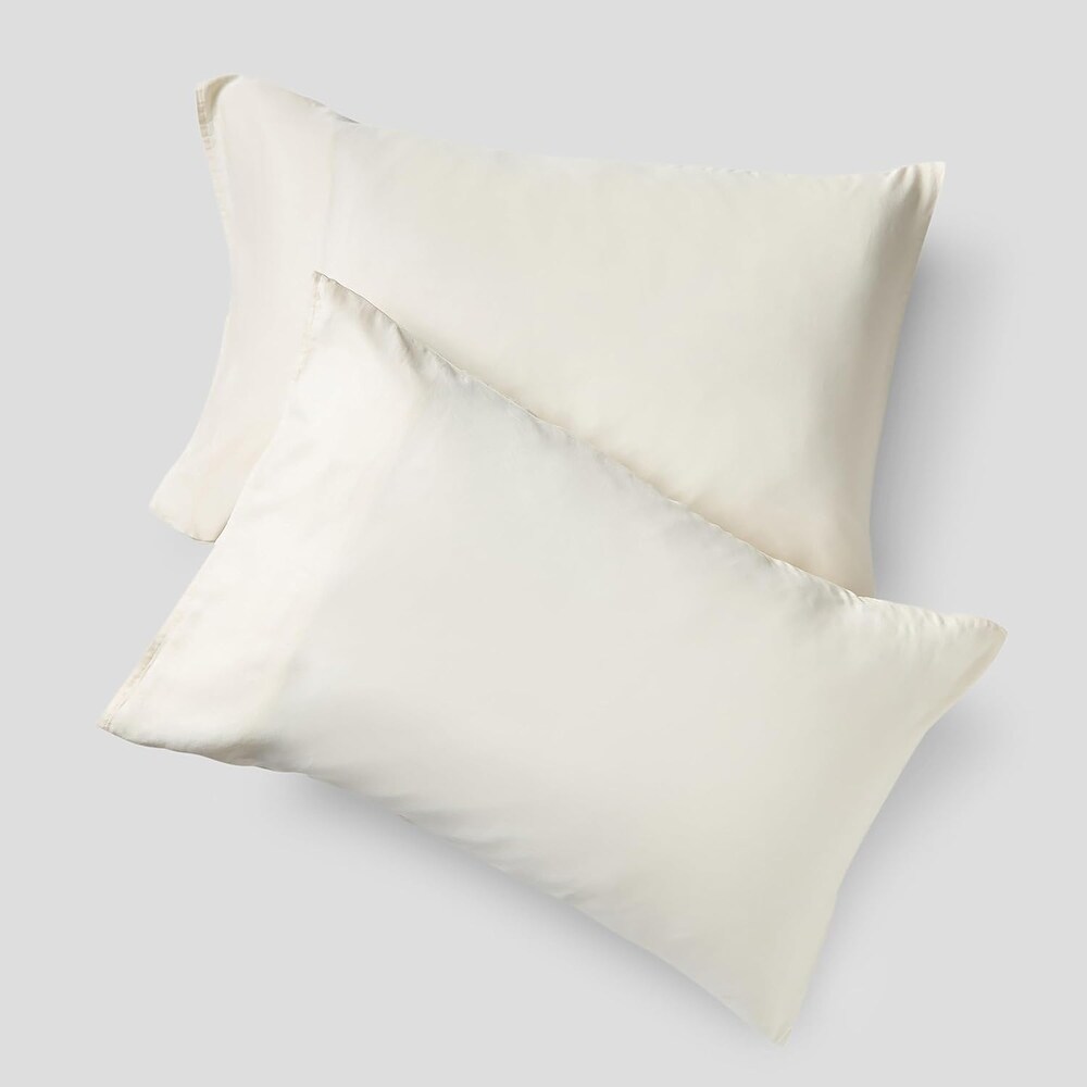 Shuteye Supply Pillow Case Set  Vintage Soft Collection  20 x 30 Inch  Vanilla