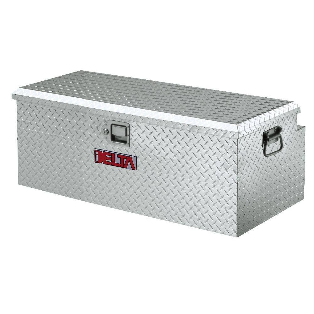 Delta 37 Diamond Plate Steel Full Size Chest Truck Tool Box 220000D