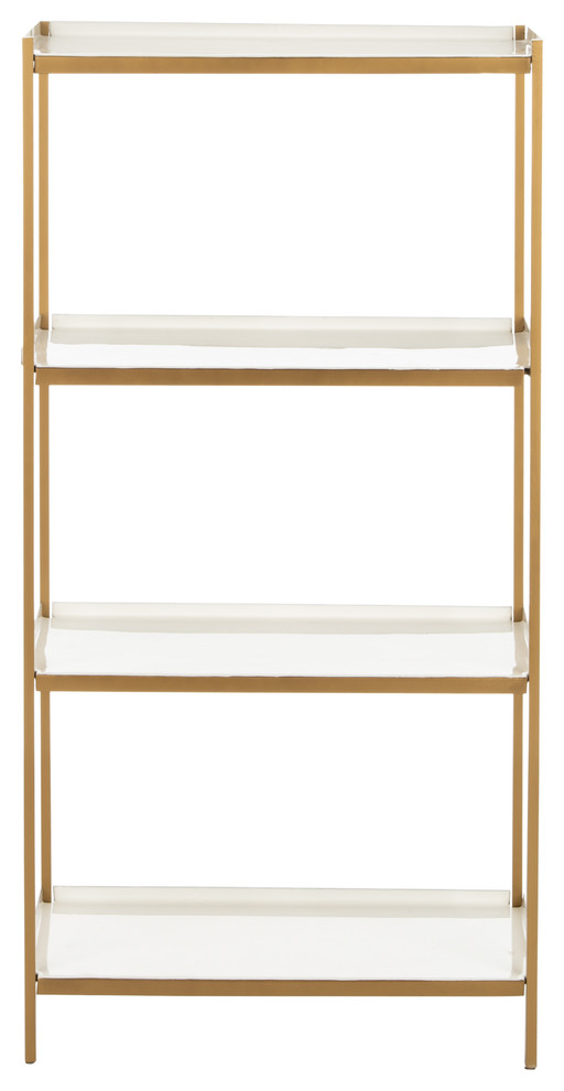 Studio Seven Daniella 4 Tier Etagere   Contemporary   Bookcases   by Safavieh  Houzz