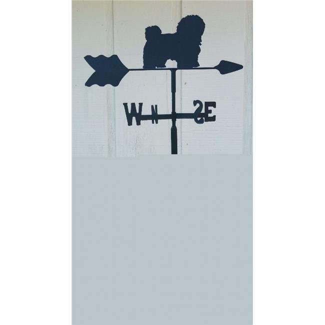 The Lazy Scroll havanesein Havanese Garden Mount Weathervane