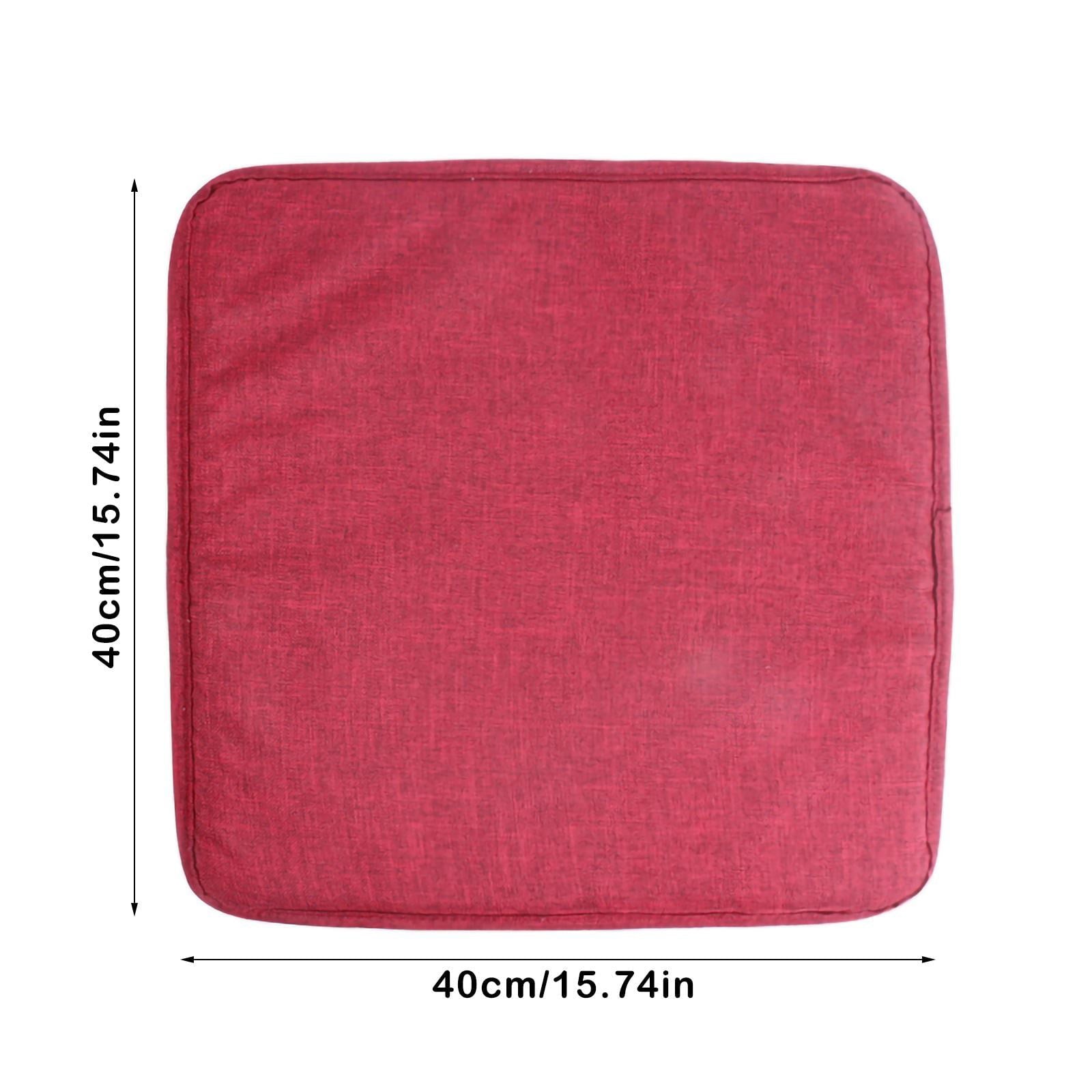 George Square Strap Garden Chair Pads Seat Cushion For Outdoor Bistros Stool Patio Dining Room Linen