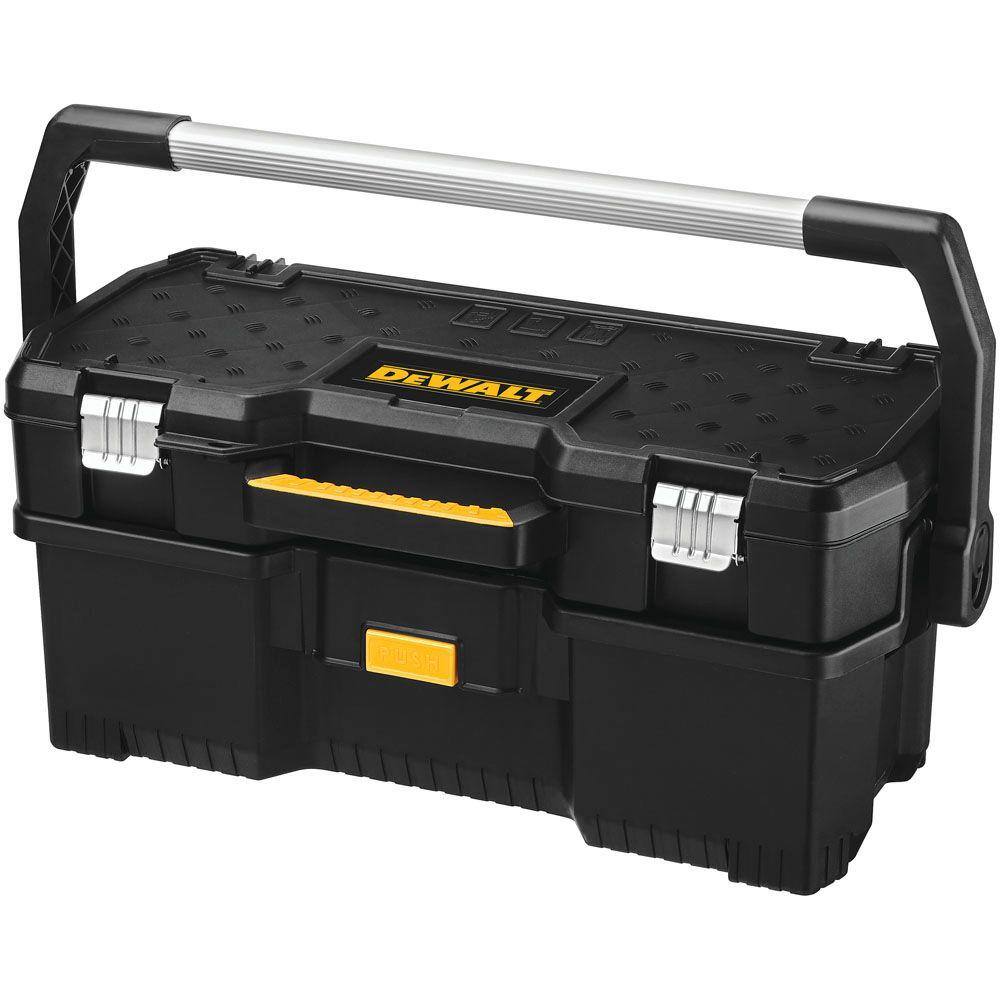 DW 14 in. D Resin 2-in-1 Tote with Removable Power Tool Case DWST24070