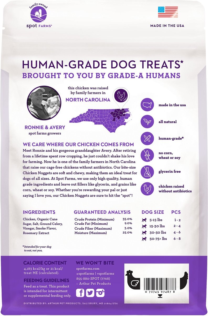 Spot Farms Chicken Nuggets Dog Treats