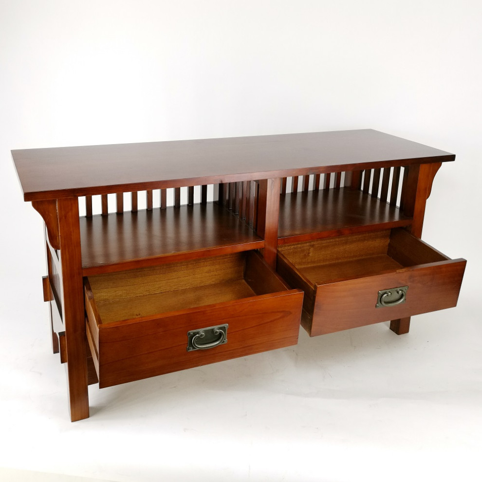 Hugo TV Stand   Craftsman   Entertainment Centers And Tv Stands   by Wayborn Home Furnishing Inc  Houzz