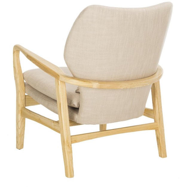 Tarly Accent Chair Beige natural Safavieh